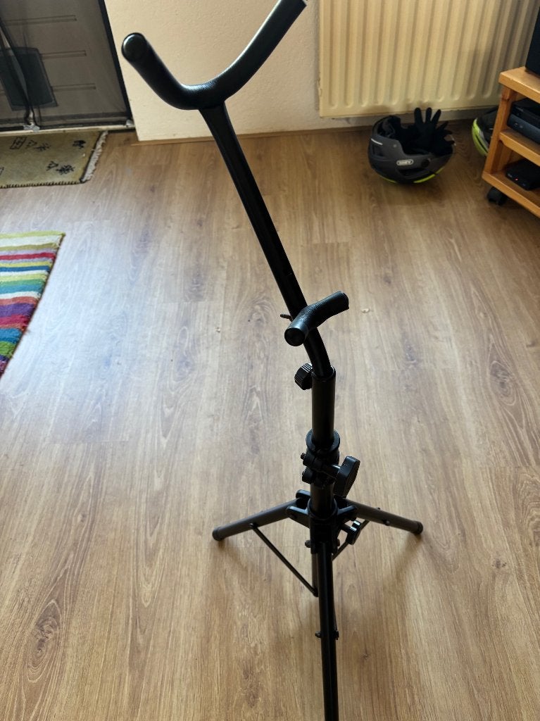 Standaard Tenorsaxofooon, Muziek en Instrumenten, Ophalen, Gebruikt, Instrumentstandaard, Saxofoon