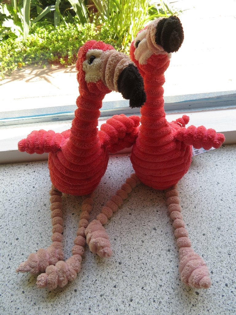 2 x Flamingo roze corduroy merk Bo of Ko Bonnie, Overige typen, Wasbaar, Ophalen of Verzenden, Zo goed als nieuw