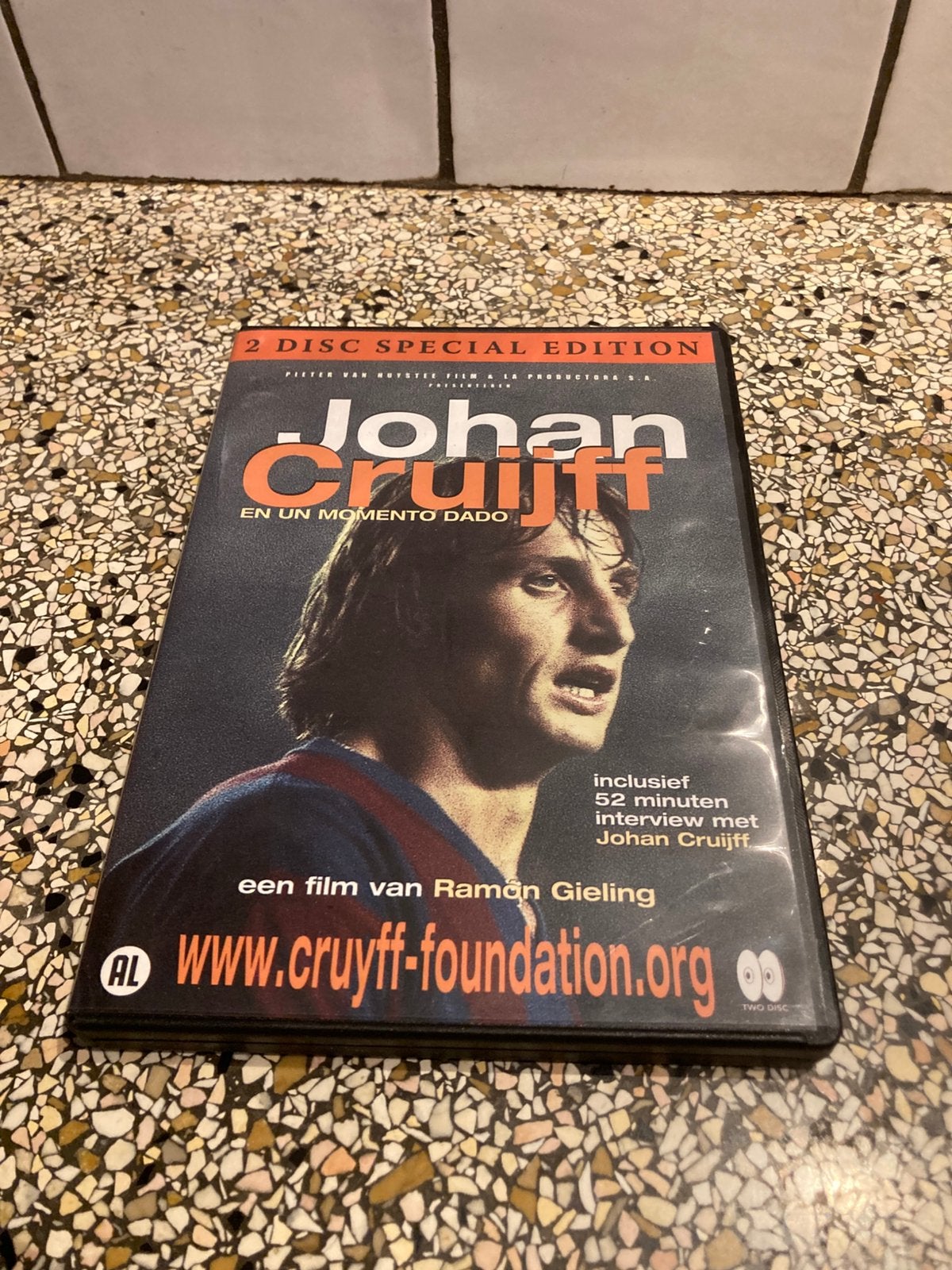 Dvd Johan Cruijff, Alle leeftijden, Ophalen of Verzenden, Zo goed als nieuw