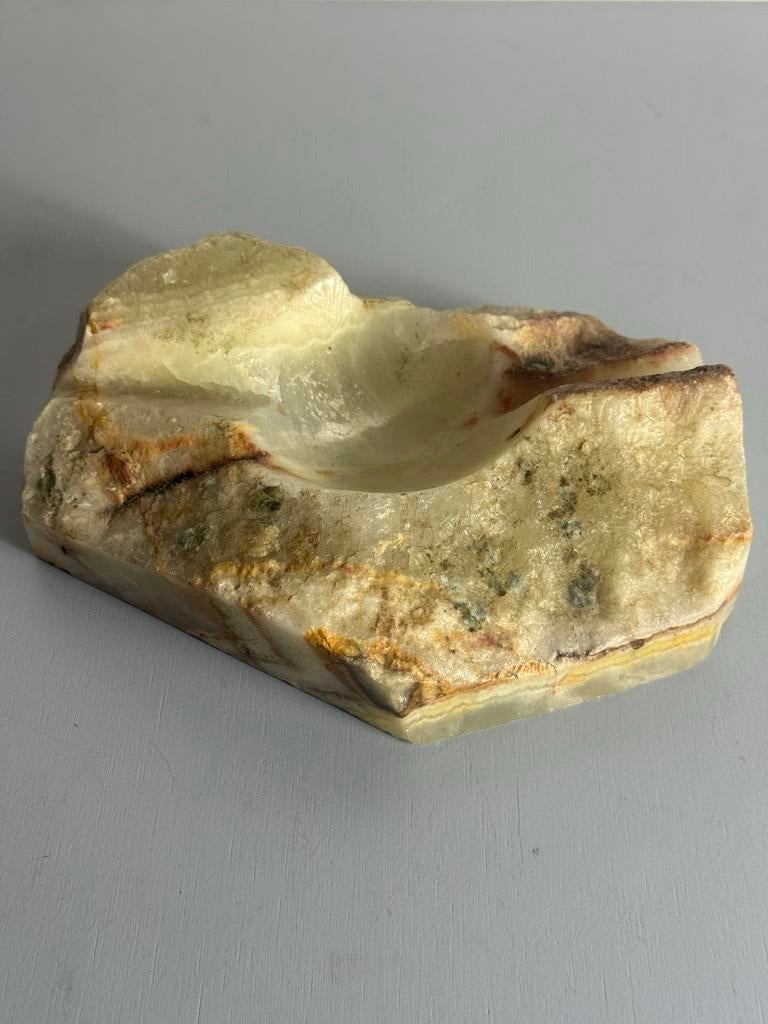 Marmeren Asbak van Onyx, Antiek en Kunst, Antiek | Woonaccessoires, Ophalen of Verzenden