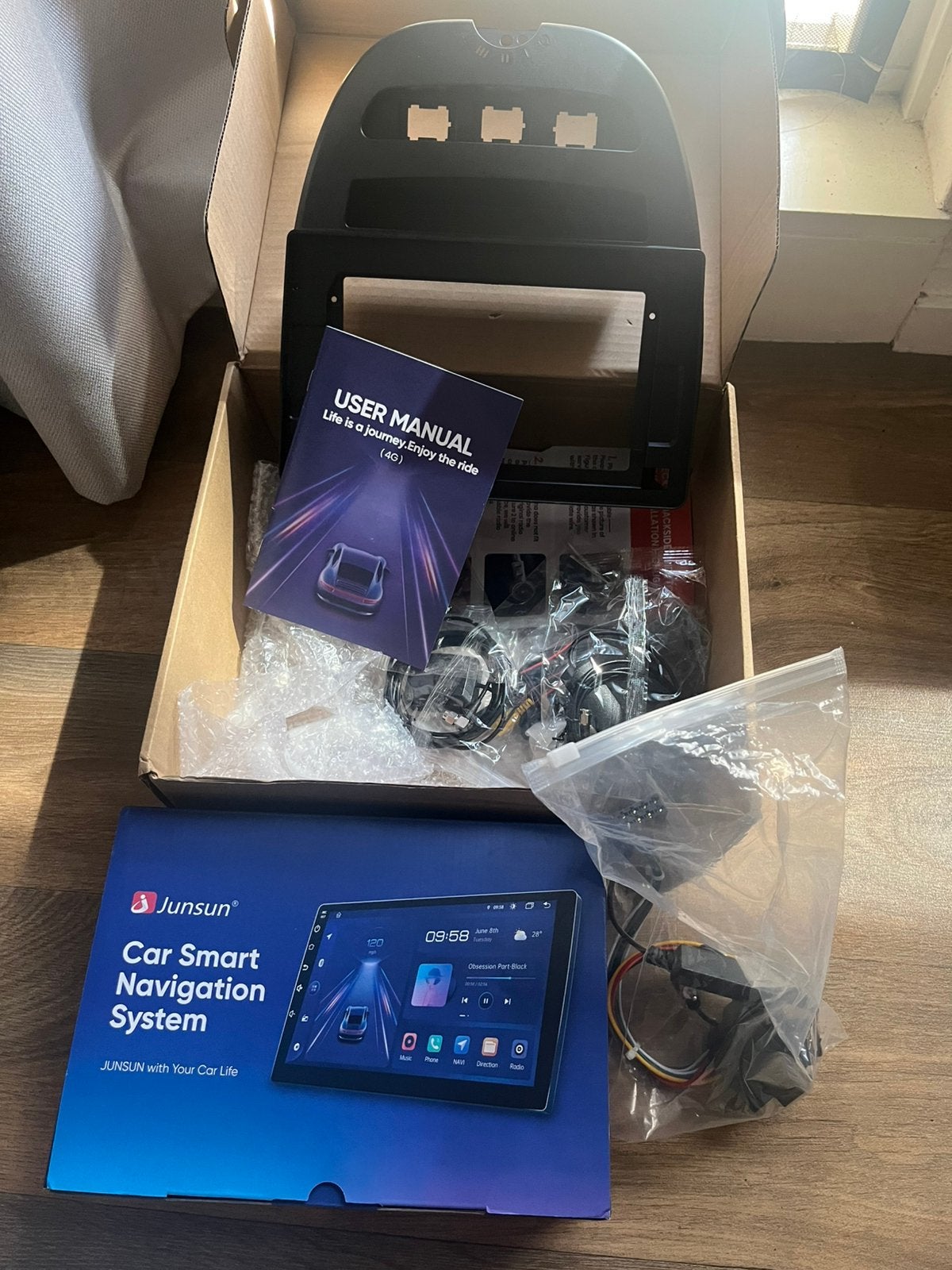 Carplay Junsun; Peugeot 107, Citroën C1 & Toyota Aygo, Ophalen of Verzenden, Nieuw