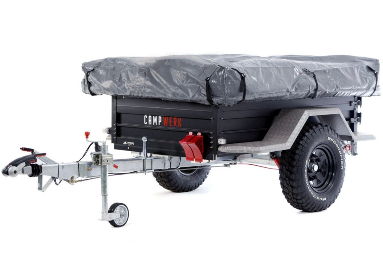 Camp Werk Tentrailer off the Road, Caravans en Kamperen, Ophalen, Tot en met 4