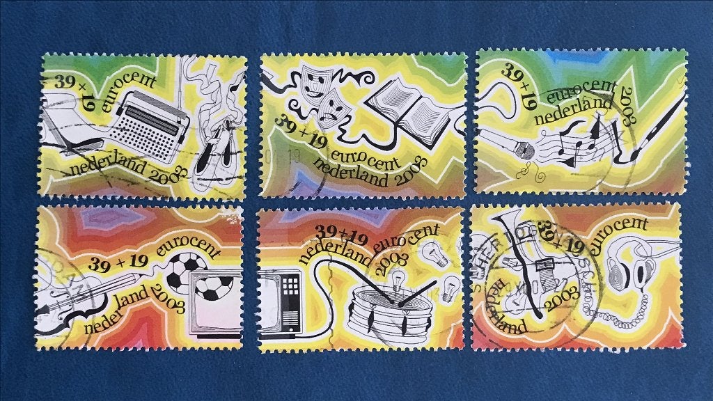 complete serie kinderpostzegel 2003 gestempeld, Verzenden, Na 1940, Gestempeld