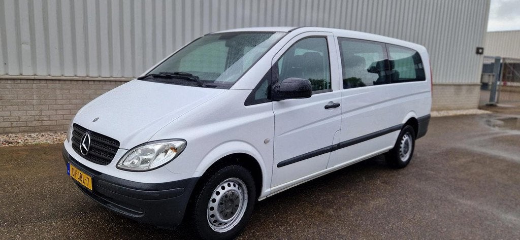 Mercedes-Benz Vito 109 CDI 343 8 PERSOONS !, Auto's, Gebruikt, 8 stoelen, 2000 kg, Wit