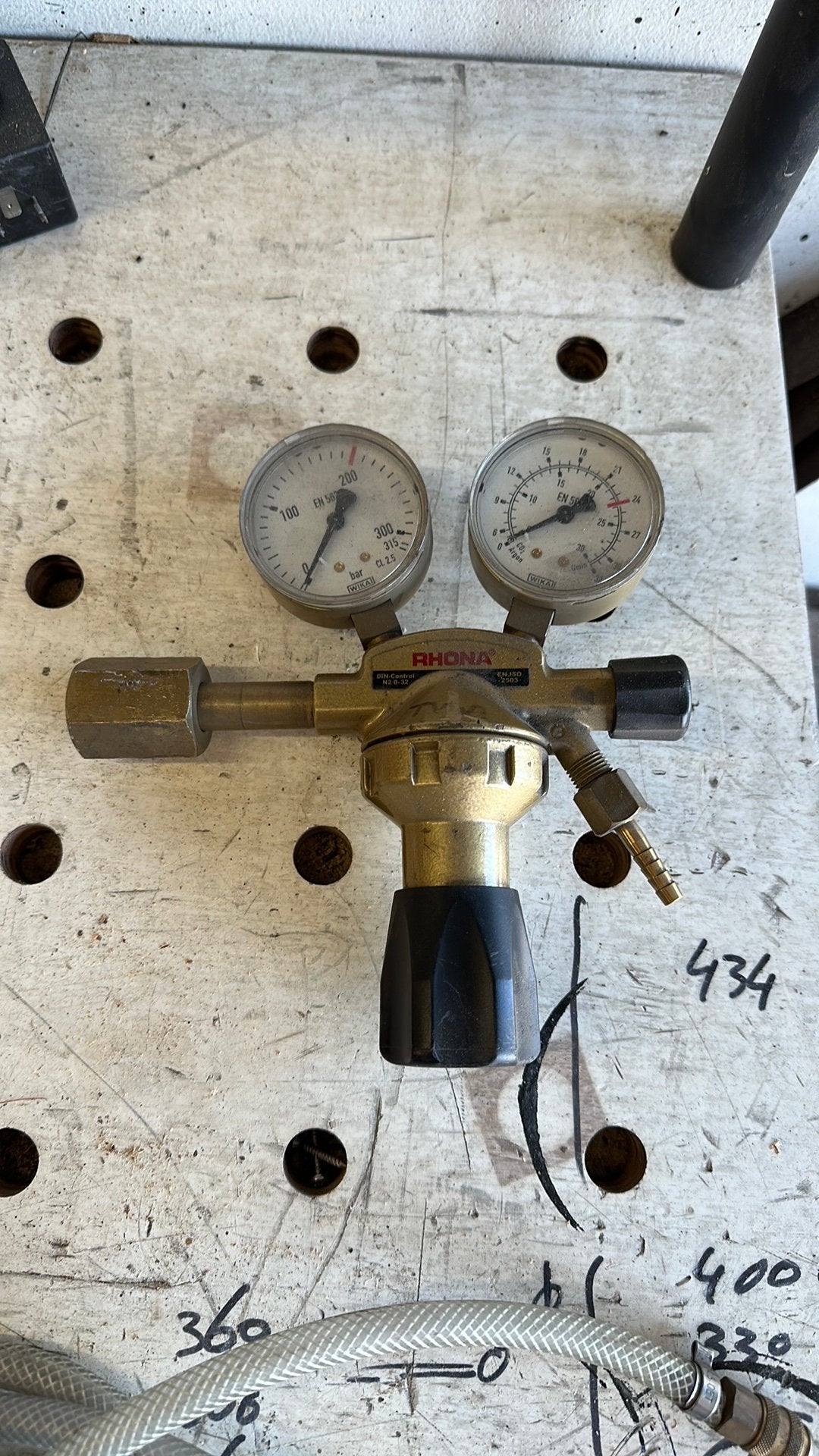 Argon Reduceermeter, Ophalen of Verzenden, Gebruikt, Tig