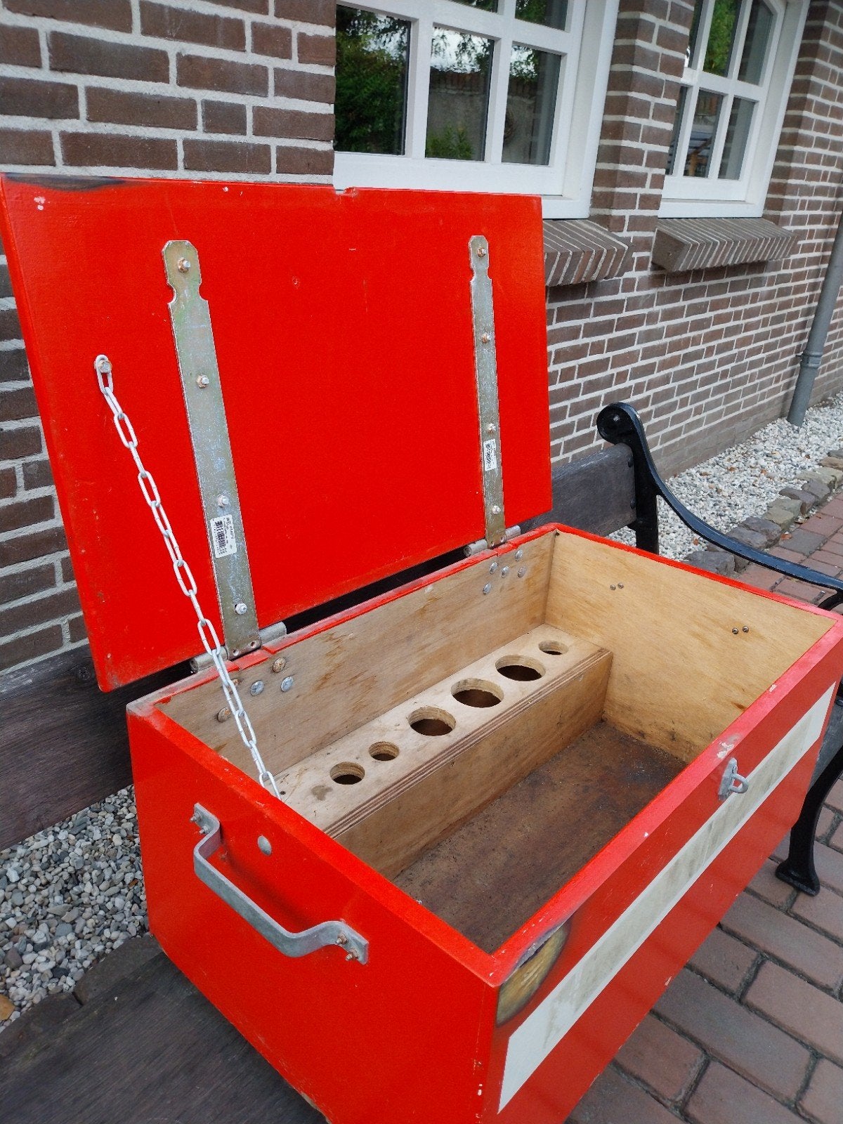 XXL Kist / opbergkist origineel afkomstig van brandweer!, Ophalen