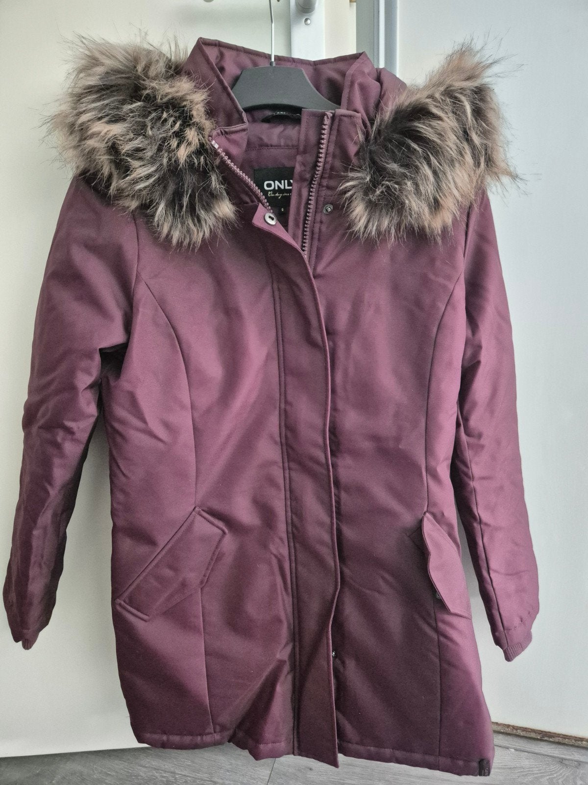 Only parka maat S, Only, Paars, Ophalen of Verzenden, Zo goed als nieuw