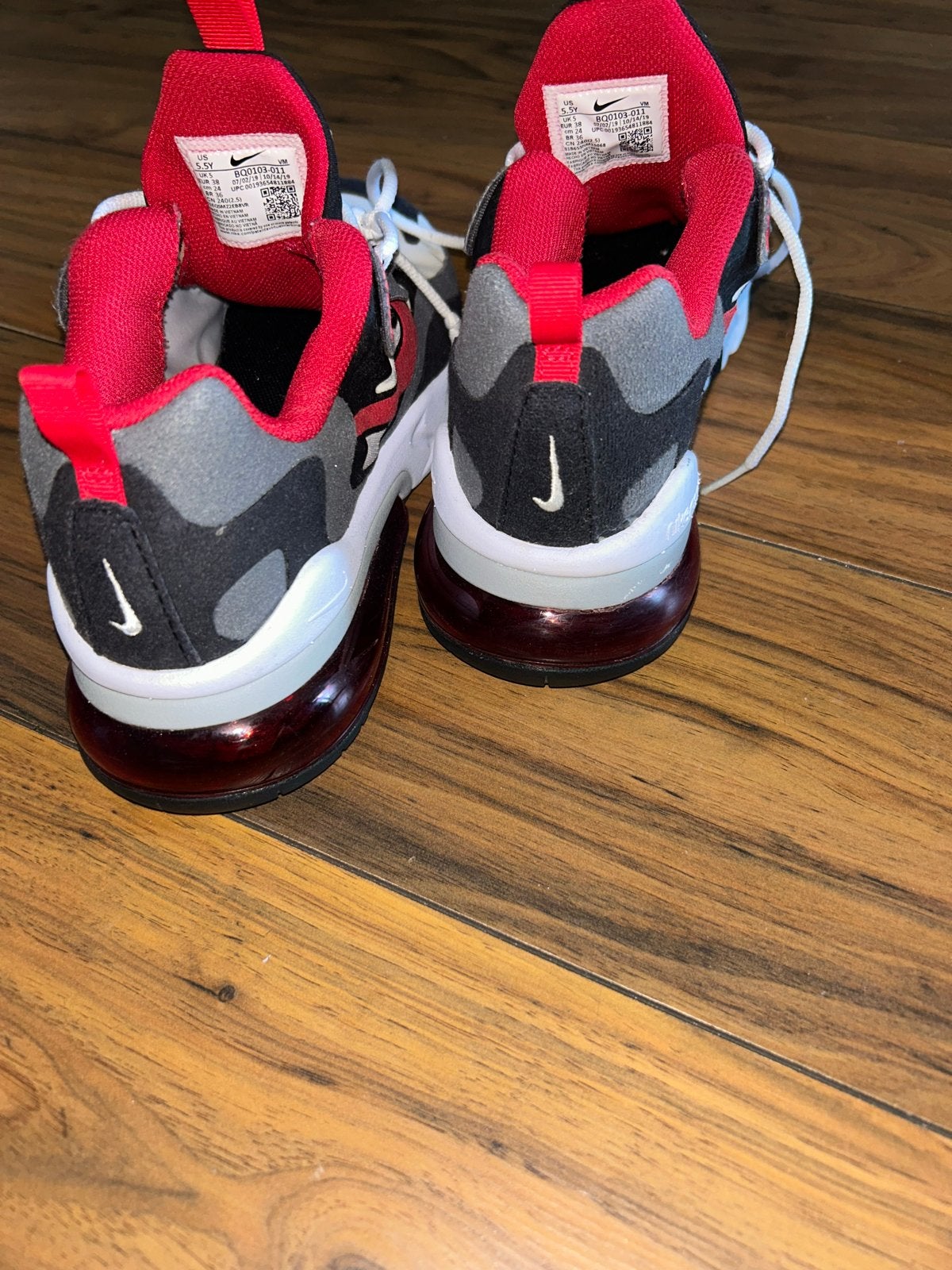 Nike Air Max 270 React Sneakers - Maat 38, Ophalen, Gedragen, Zwart, Sneakers of Gympen