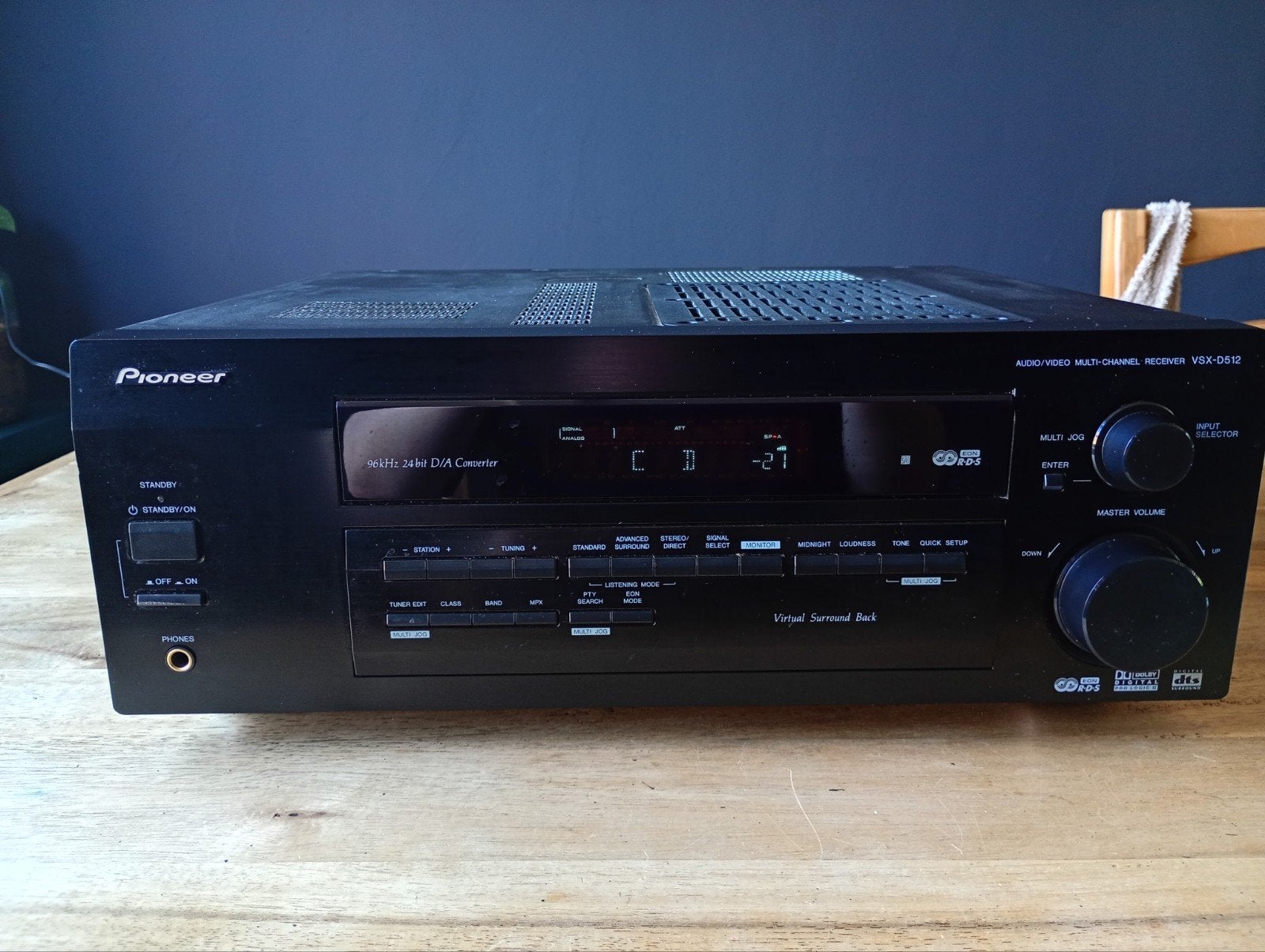 Pioneer audio/video multi channel receiver vsx d512, Ophalen, Overige merken