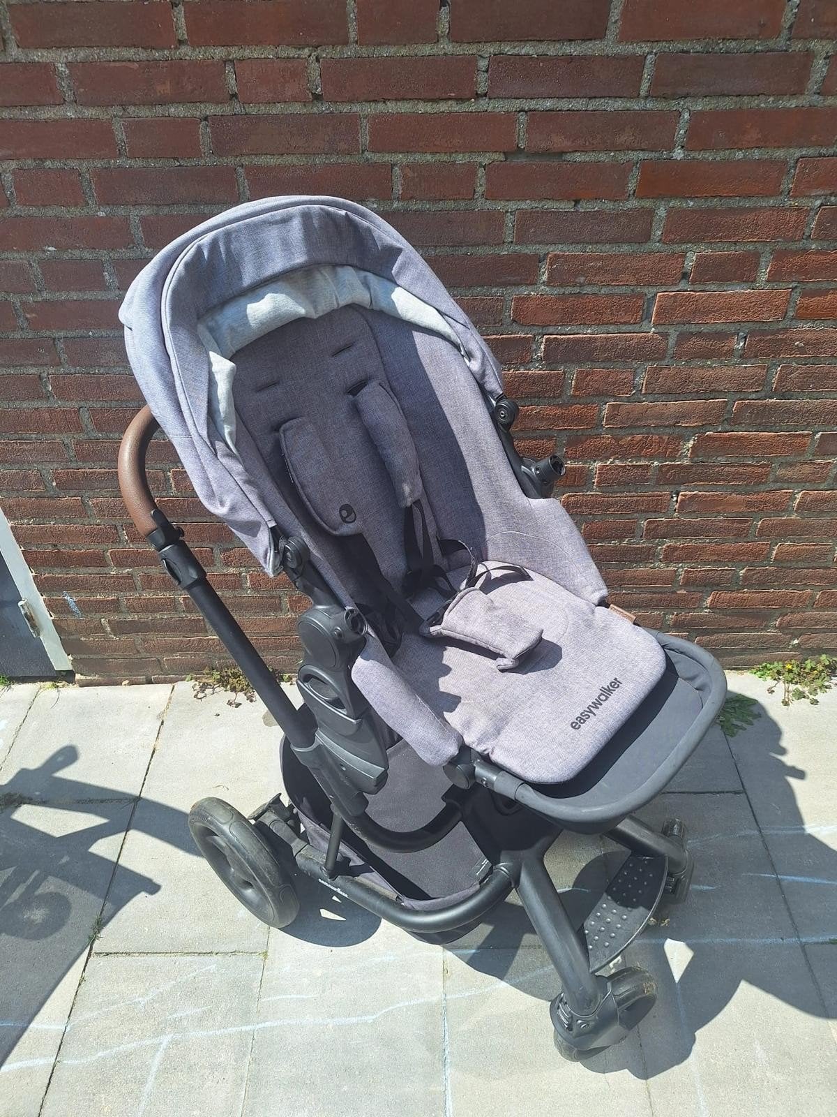Easywalker harvey 2 kinderwagen, Ophalen, Gebruikt, Overige merken, Verstelbare duwstang