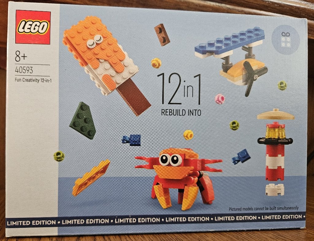 40593 creatief bouwplezier 12 in 1, Overige thema's, Lego, Nieuw, Ophalen of Verzenden