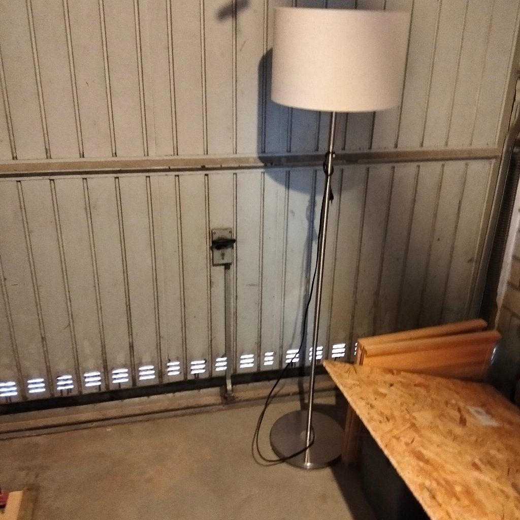 lamp met lampenkap, Ophalen, Gebruikt, E27 (groot), 100 tot 150 cm