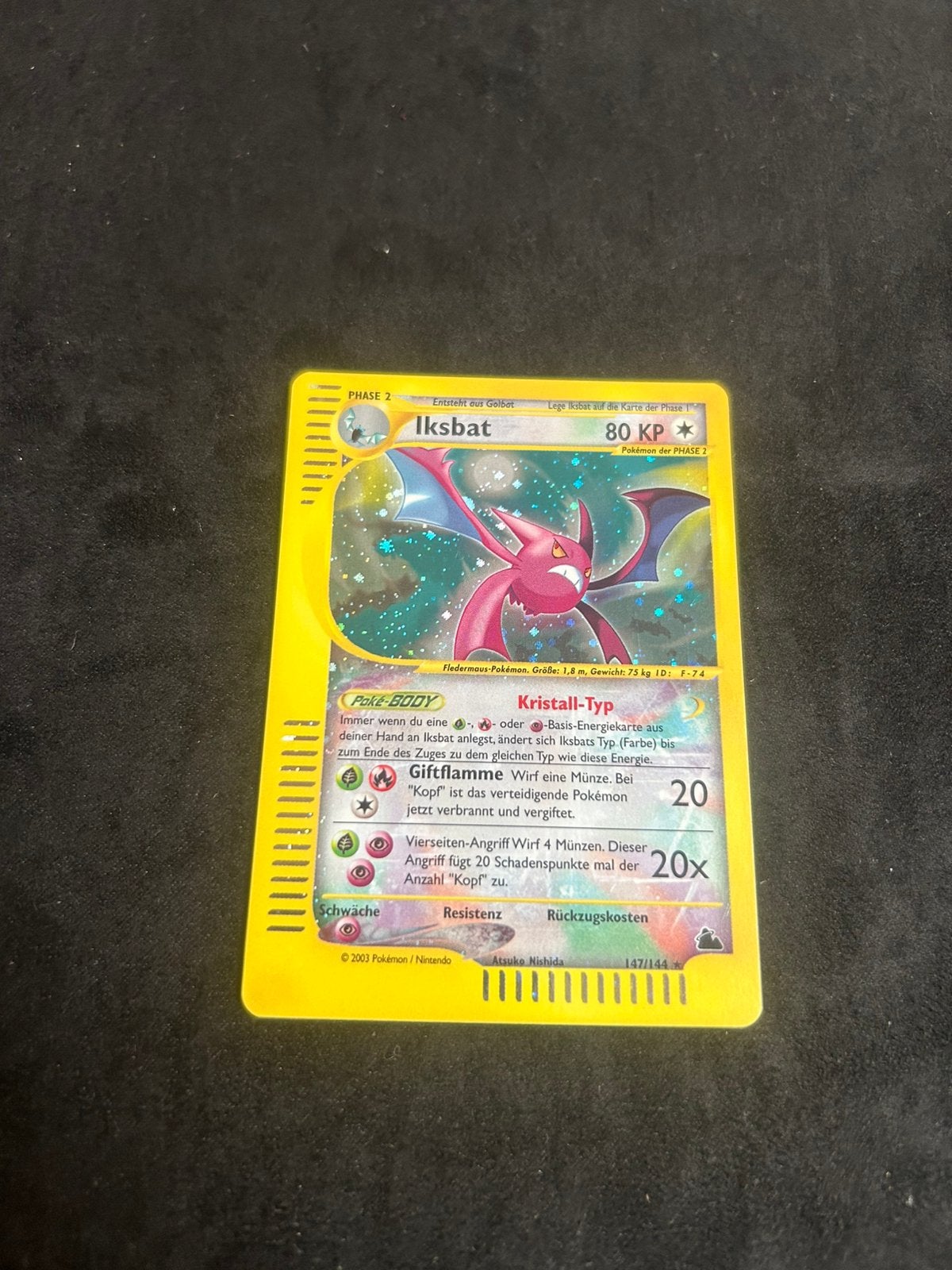 Crobat crystal - Duits.