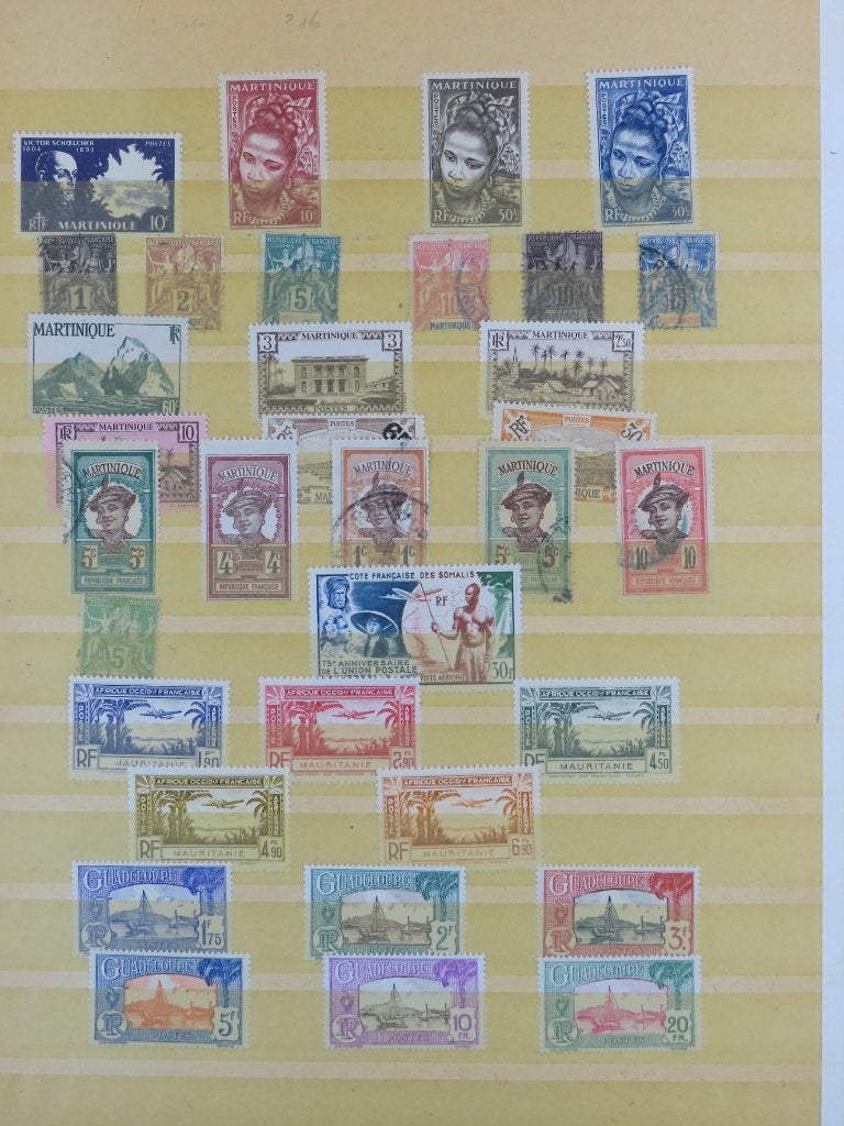 OUD-FRANSE KOLONIËN/GEB. - veel KLASSIEK - (B282), Ophalen of Verzenden, Buitenland