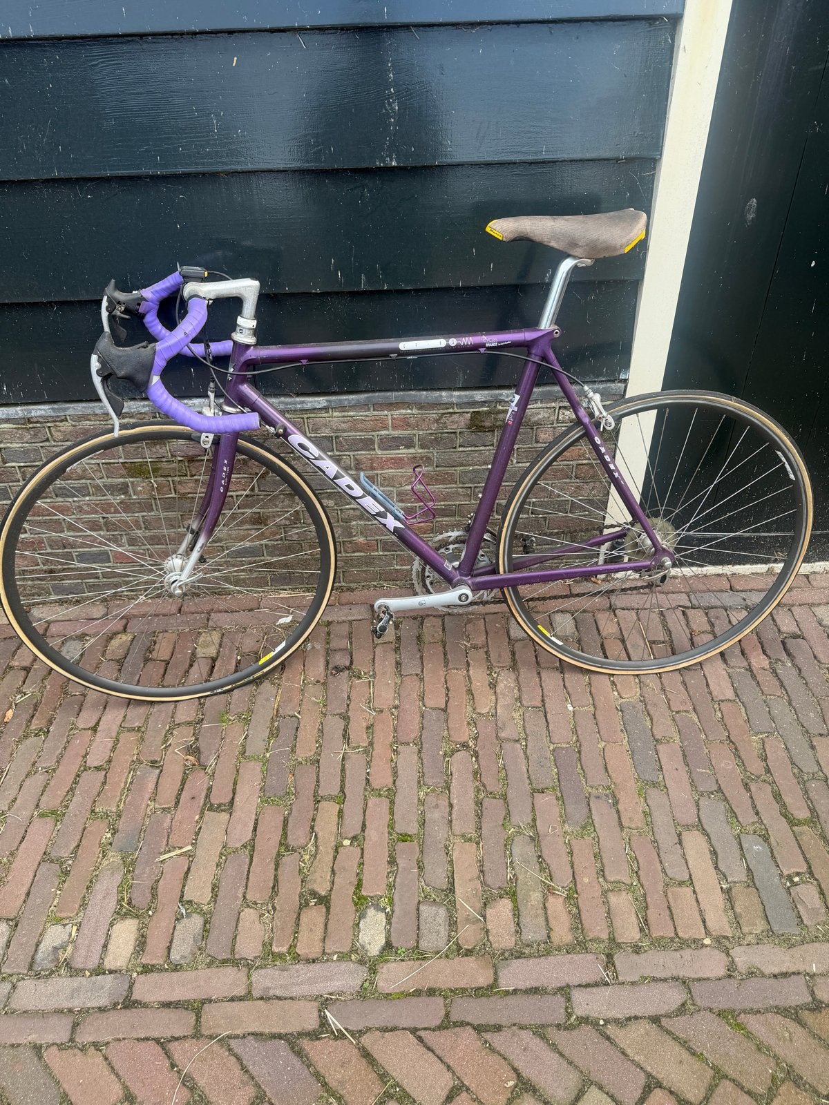 Cadex racefiets - Paars, Maat 55, Fietsen en Brommers, Gebruikt, 10 tot 15 versnellingen, 53 tot 57 cm, Ophalen