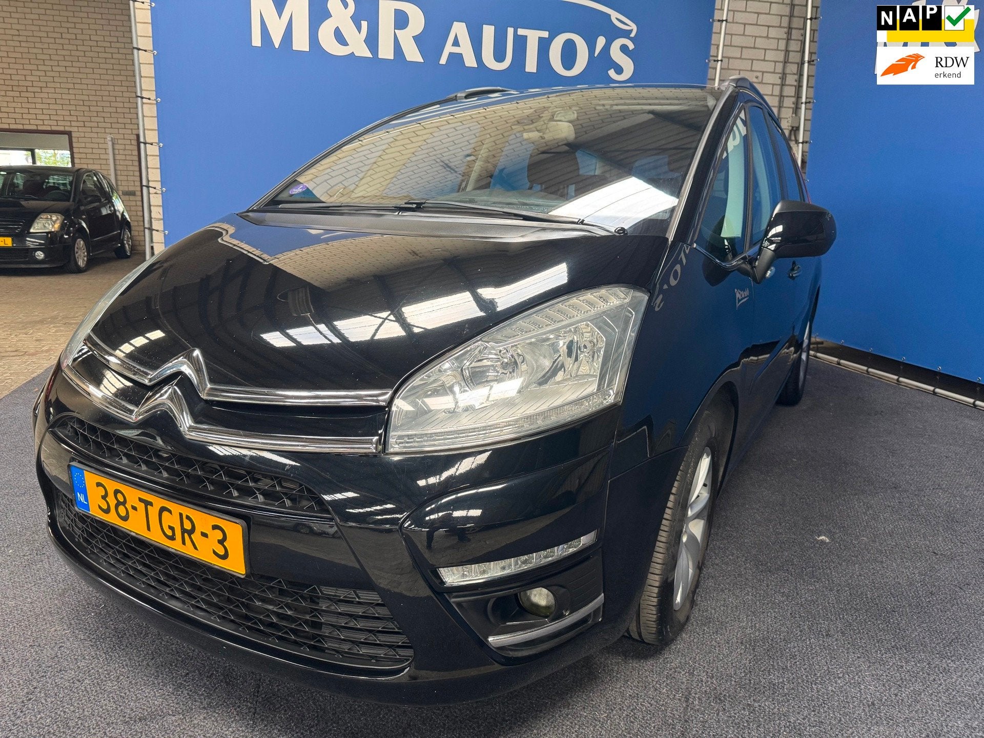 Citroen Grand C4 Picasso 1.6 VTi Selection 7p Nieuwe APK, Auto's, Voorwielaandrijving, Euro 5, Stof, Gebruikt