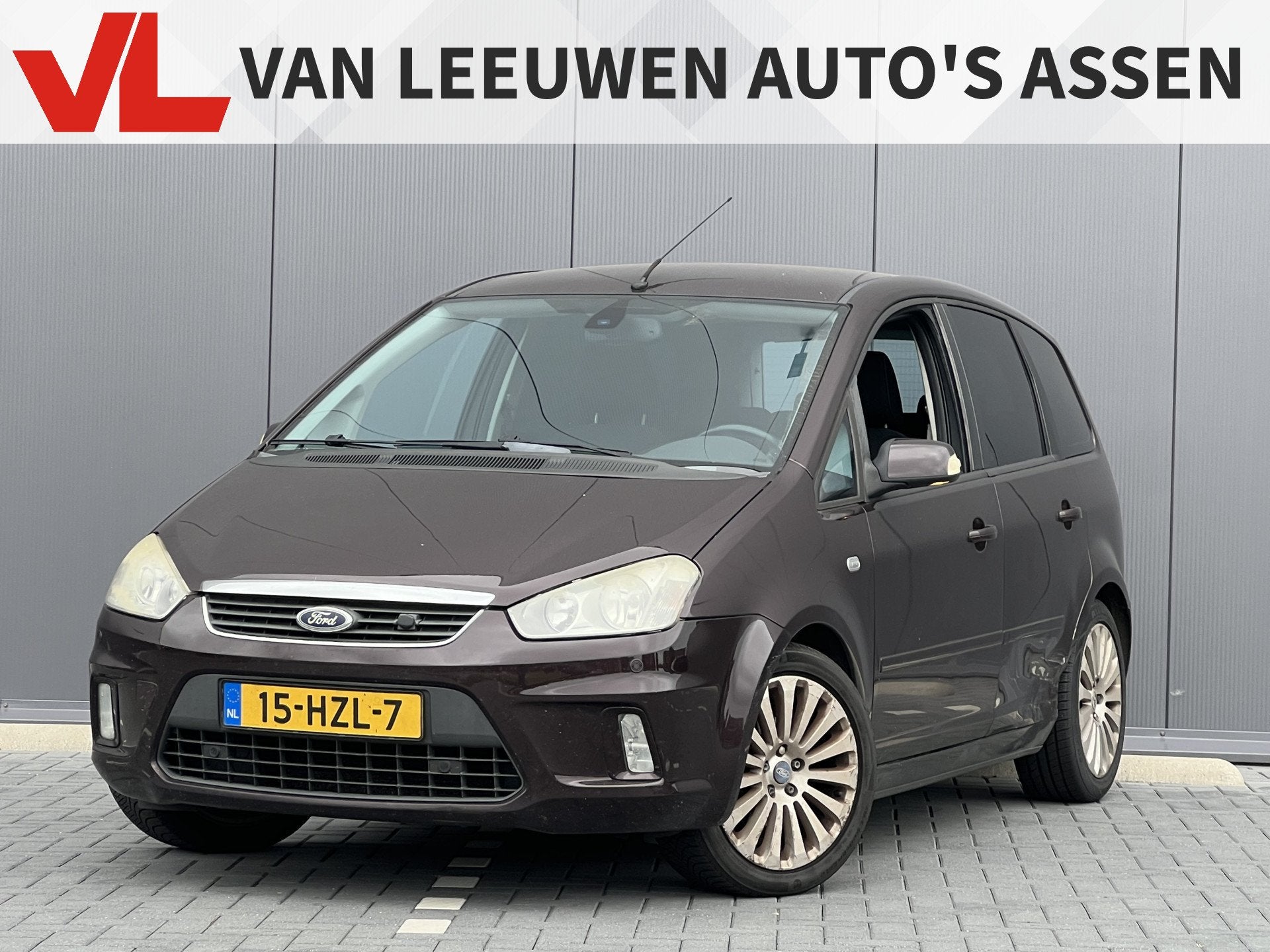 Ford C-MAX 1.8-16V Titanium Flexifuel | Nieuw binnen | Lees, Auto's, Voorwielaandrijving, Stof, Gebruikt, Zwart