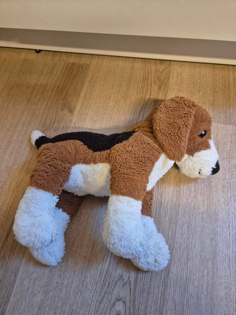 IKEA beagle hond knuffel 30 cm gosig, Ophalen of Verzenden, Hond