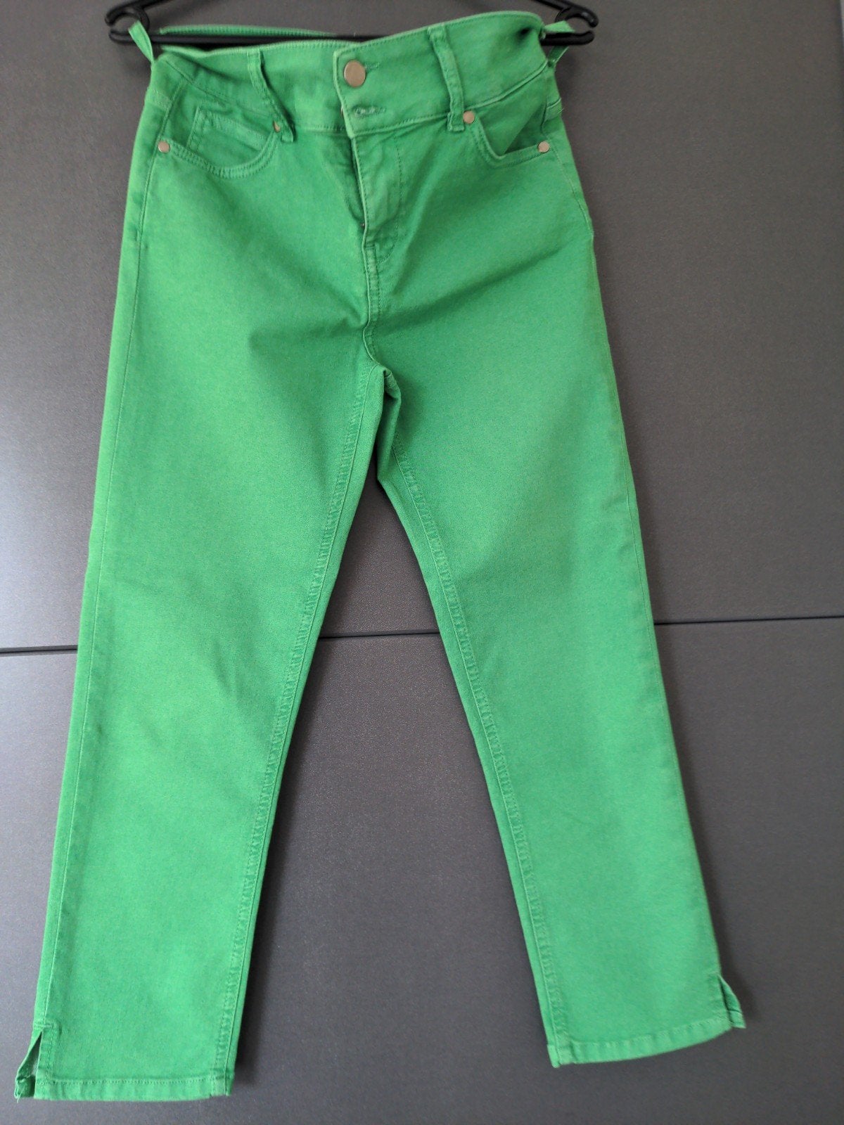 Ivy Beau appelgroen 7/8 broek maat 36, Kleding | Dames, Ophalen of Verzenden, Gedragen, Maat 36 (S), Lang
