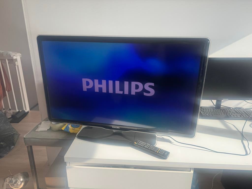 Philips 40 inch Full HD TV 40PFL86 Ambilite, Ophalen, Philips, Gebruikt, 50 Hz