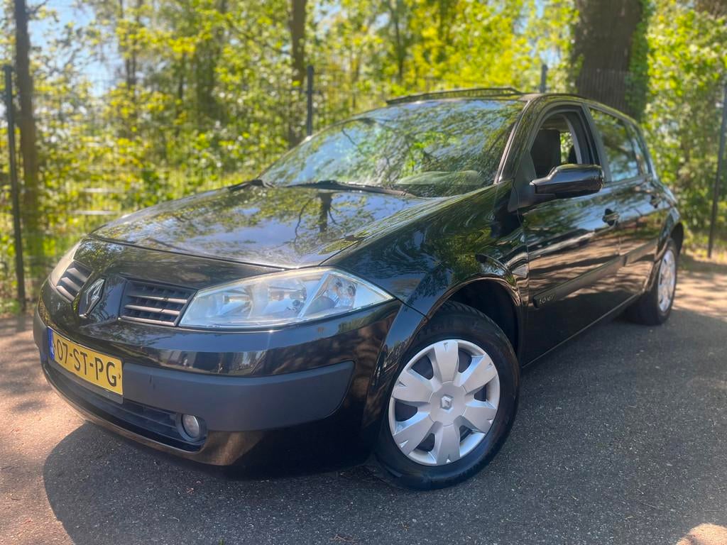 Renault Mégane 1.6-16V Dynamique Panorama Dak Airco-Ecc EXP, Auto's, Renault, Bedrijf, Te koop, Mégane, ABS, Airbags, Airconditioning