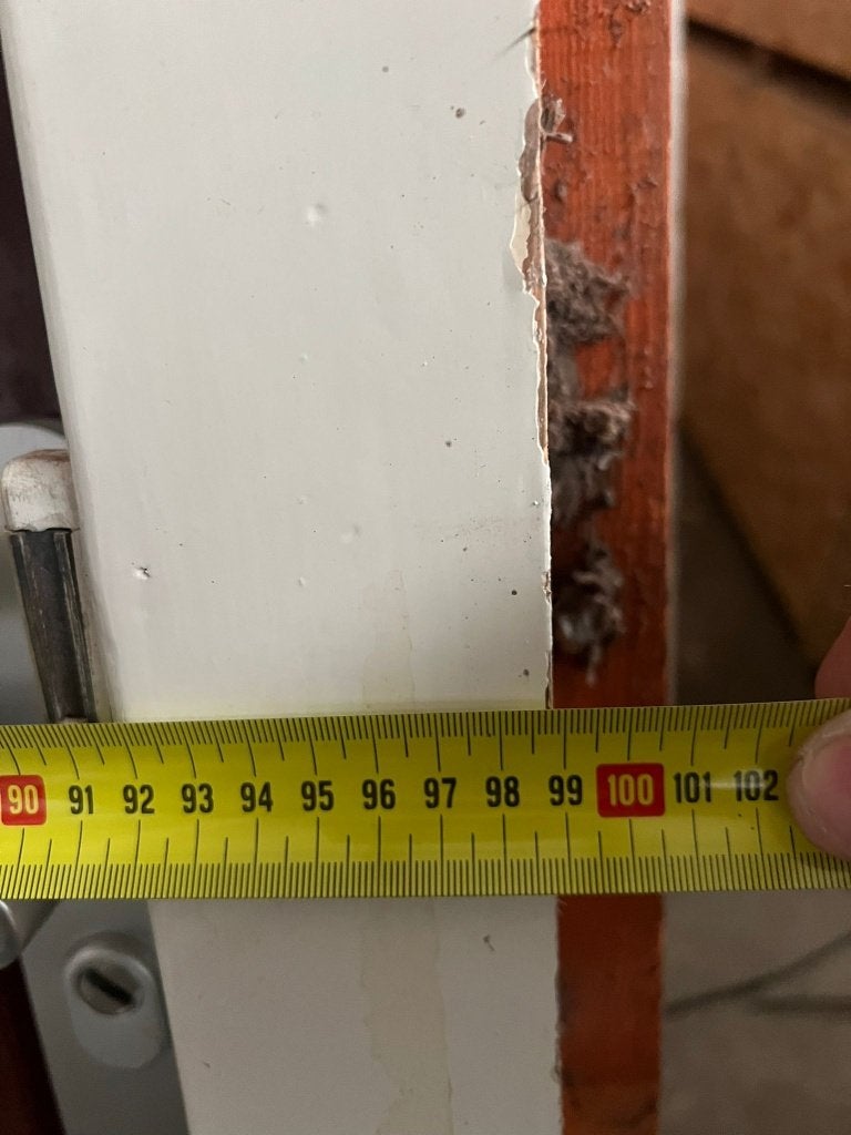 Gebruikte voordeur incl. kozijn met bovenlicht. (€ 200,00), Gebruikt, 215 cm of meer, Buitendeur, Glas