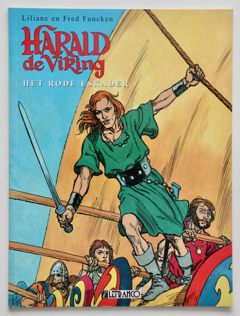 Harald de Viking - Het rode eskader (1996) SC, Boeken, Eén stripboek, Ophalen of Verzenden, Nieuw