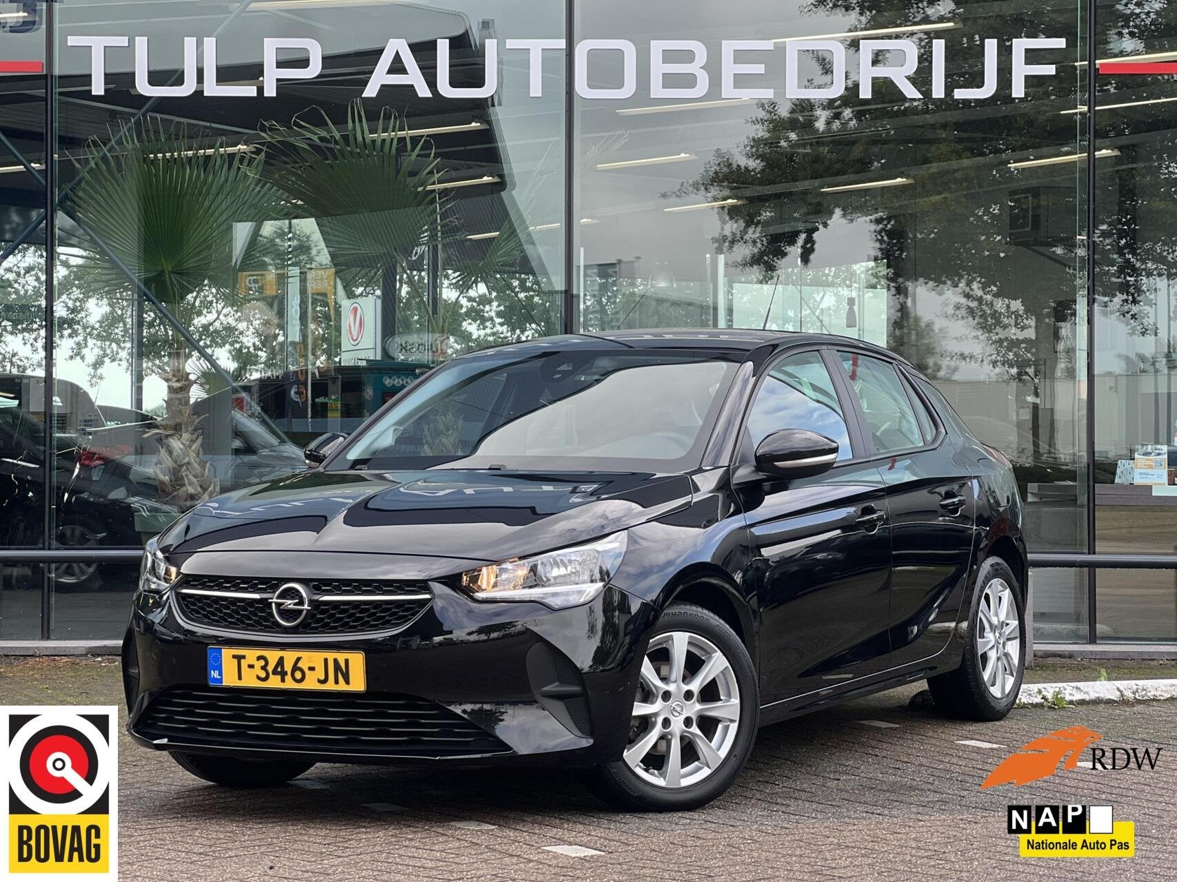 Opel Corsa 1.2 Level 2 Airco Cruise PDC LMV NAP, Auto's, Dealer onderhouden, Stof, 1199 cc, Zwart