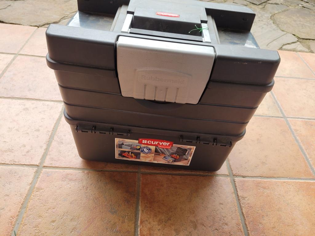 Curver Viskoffer met inhoud, Watersport en Boten, Gebruikt, Curver, Koffer of Tas, Ophalen of Verzenden