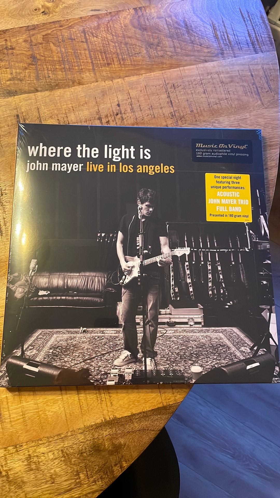 LP John Mayer - Where the light is (live in Los Angeles), Ophalen of Verzenden, Zo goed als nieuw, LP