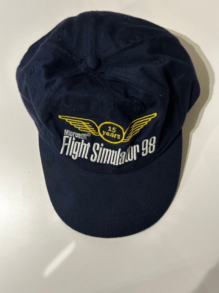 Vintage Microsoft Flight Simulator 98 pet – 15 years, Ophalen, Microsoft, One size fits all, Pet