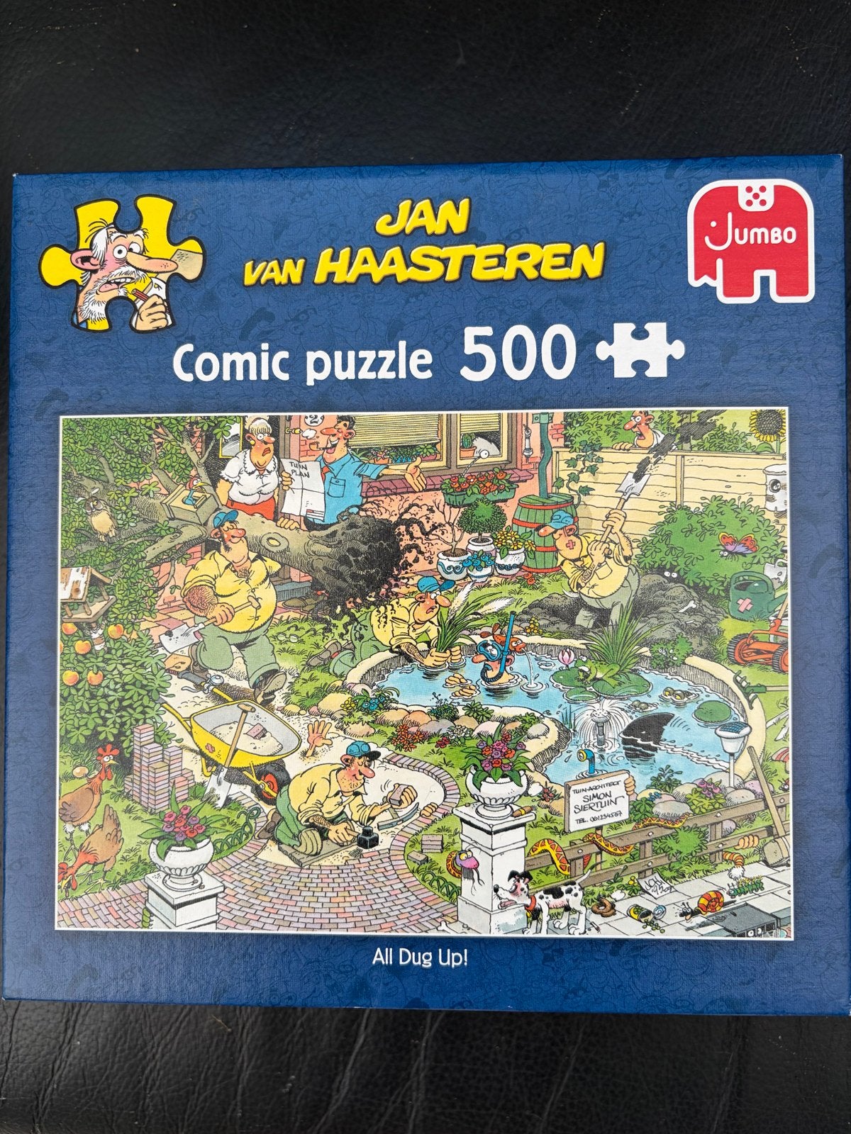 Jan van Haasteren - All Dug Up! - 500 stukjes, Ophalen of Verzenden, 500 t/m 1500 stukjes, Zo goed als nieuw, Legpuzzel