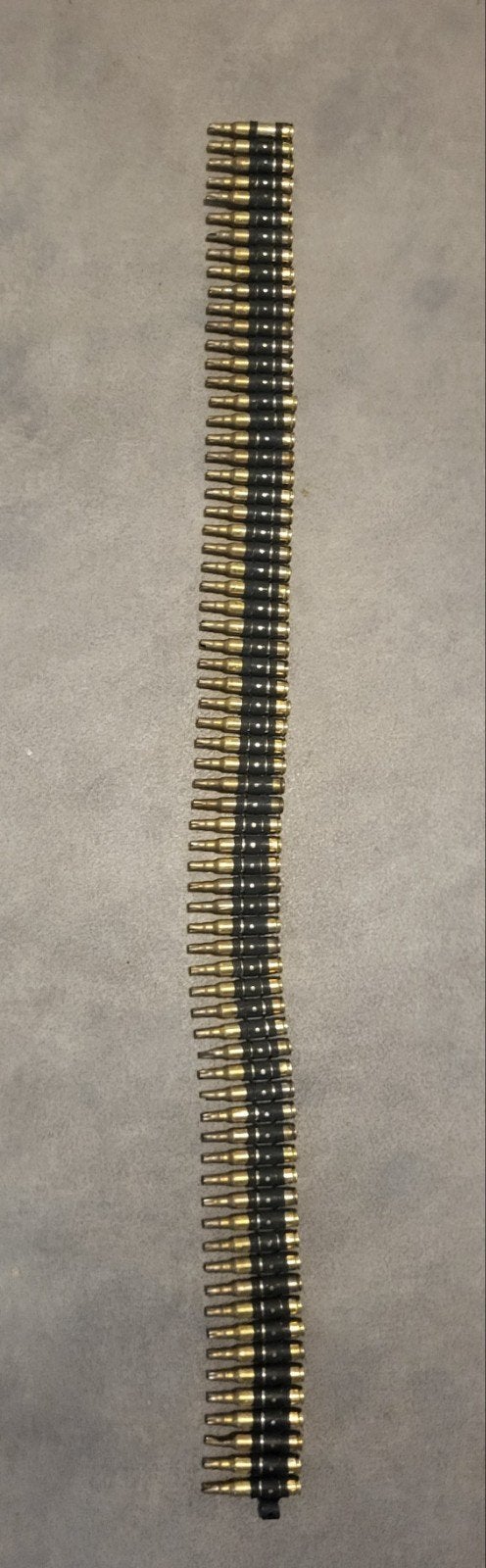 Lege hulzen / hulzenriem / oefenmunitie - leeg, Ophalen of Verzenden, Landmacht, Nederland, Hulzen of Bodemvondsten