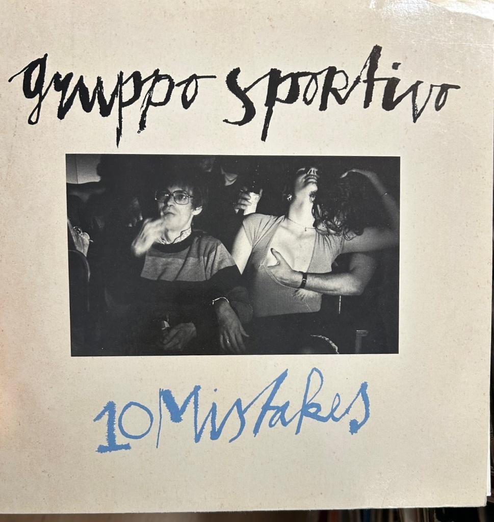 Gruppo Sportivo: 10 mistakes (lp), Ophalen of Verzenden, Zo goed als nieuw, 12 inch