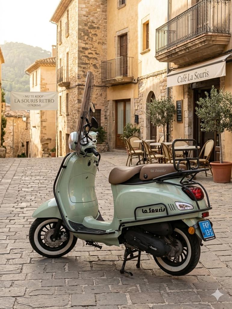Snelle beslisser: La Souris Sourini RS (2022) Sage Green, Fietsen en Brommers, Snorfietsen en Snorscooters, Ophalen of Verzenden