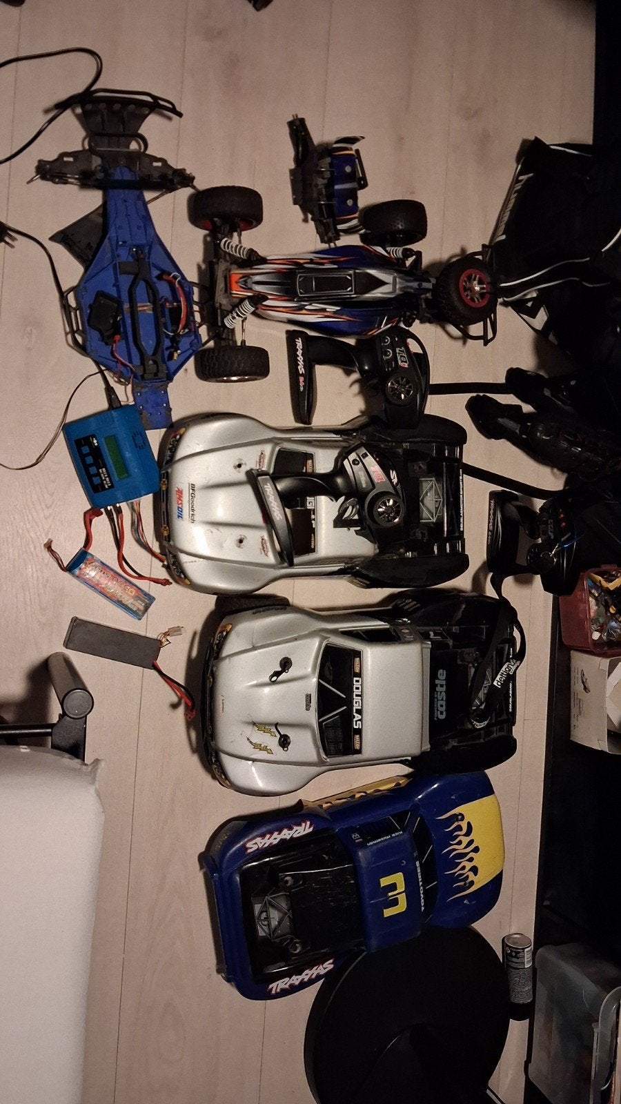 complete traxxas hobby, Elektro, Gebruikt, Auto offroad, Ophalen of Verzenden