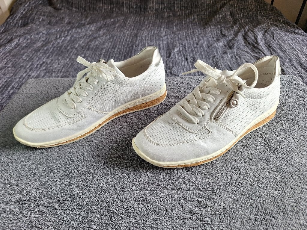 Rieker dames schoenen sneakers maat 40, Wit, Ophalen of Verzenden, Rieker, Sneakers of Gympen