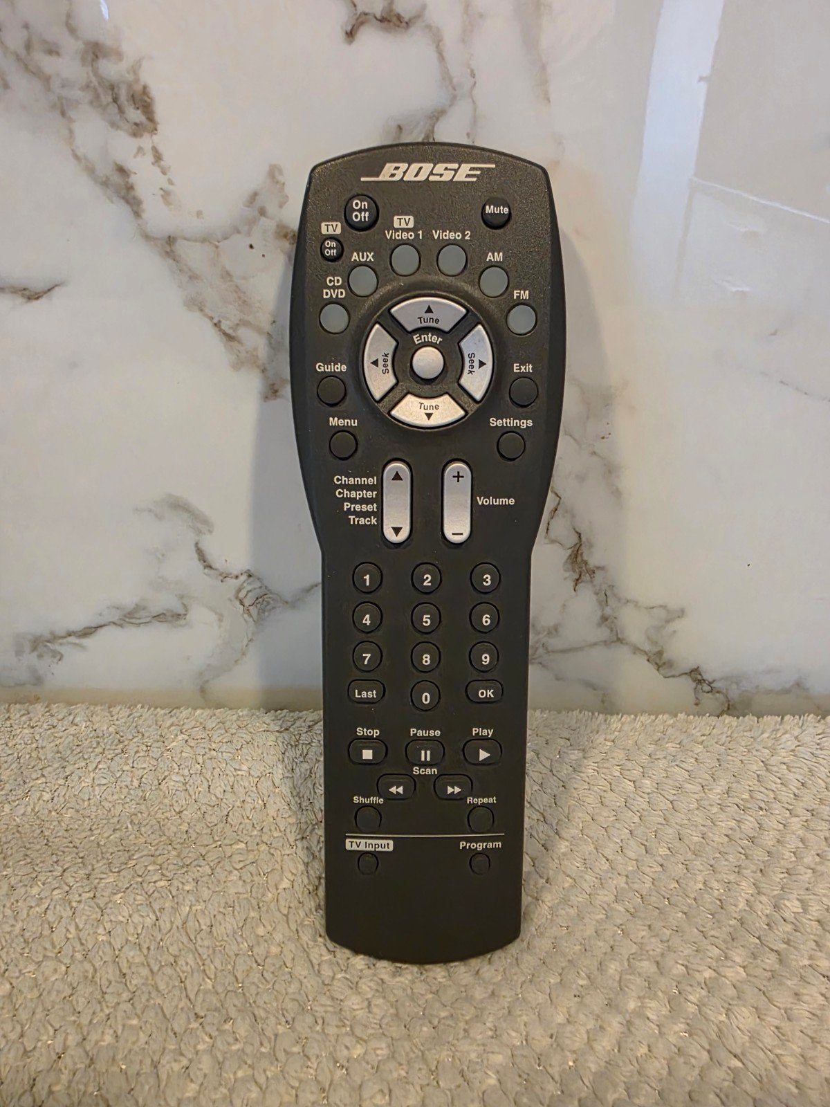 Bose 3-2-1 Advanced afstandsbediening, Ophalen of Verzenden, Zo goed als nieuw, Origineel, Mediaspeler