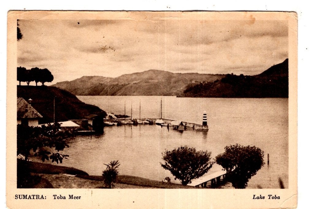 Nederland Indië  Sumatra, Verzamelen, Ansichtkaarten | Buitenland, Verzenden, 1920 tot 1940, Ongelopen, Buiten Europa