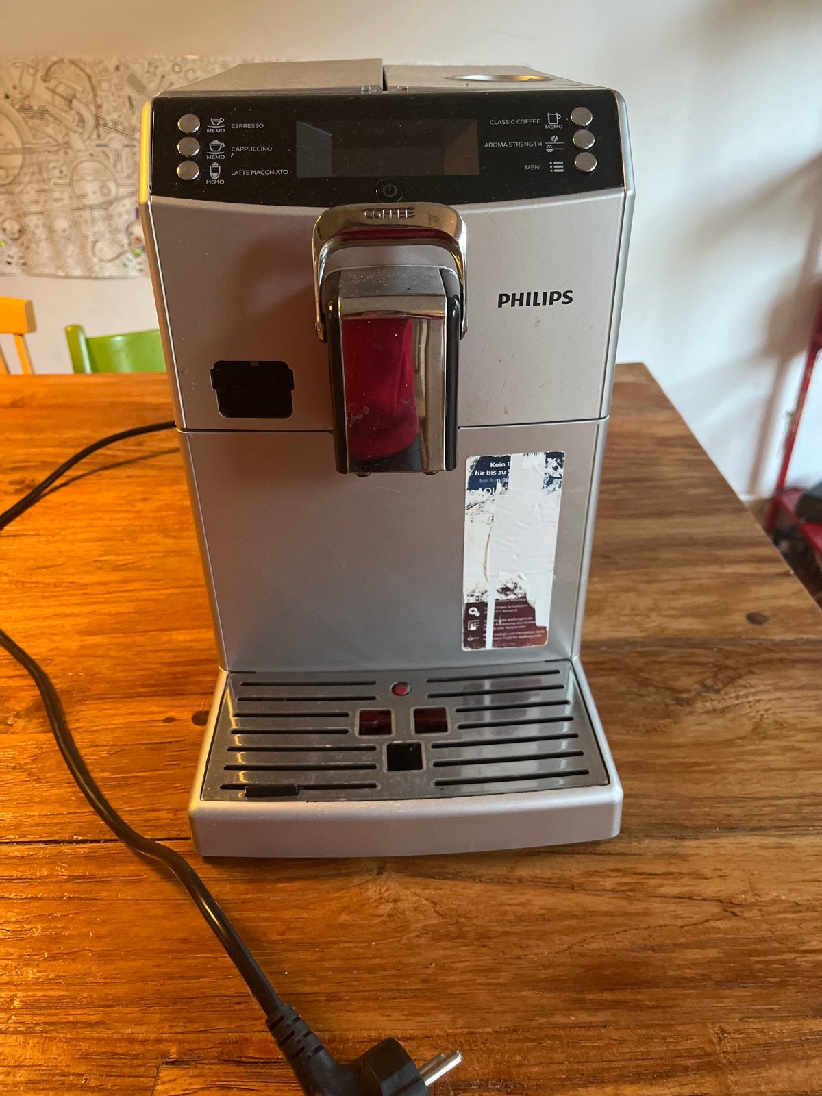 Philips Koffiemachine - Gratis, Witgoed en Apparatuur, Ophalen, Gebruikt, Koffiemachine, Koffiebonen
