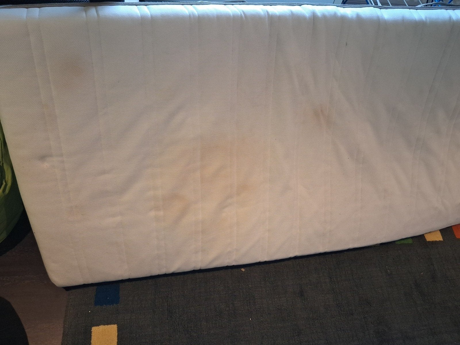 IKEA matras 90x200 cm, gereinigd, lichte theevlekken, Ophalen, Gebruikt, 90 cm, Eenpersoons