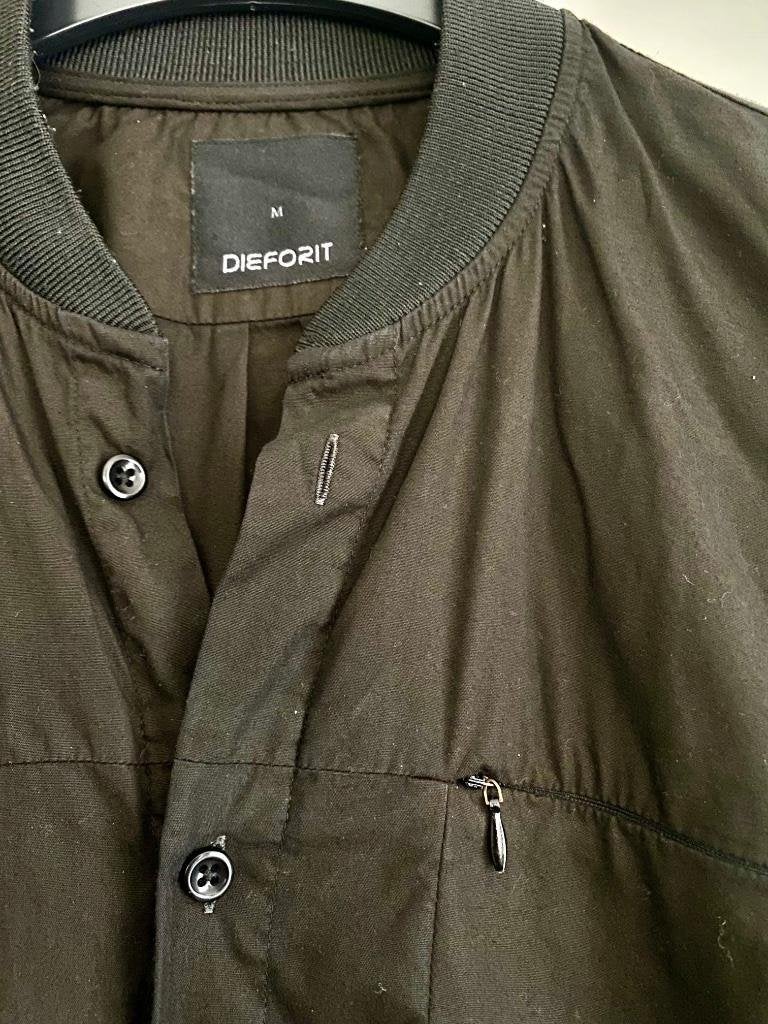 G677 Die For It mt. M overhemd blouse zwart, Zo goed als nieuw, Die for It, Zwart, Halswijdte 39/40 (M)