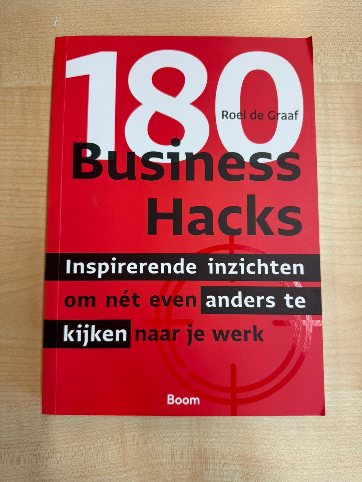 180 Business Hacks, Ophalen of Verzenden, Nieuw, Economie en Marketing, Roel de Graaf