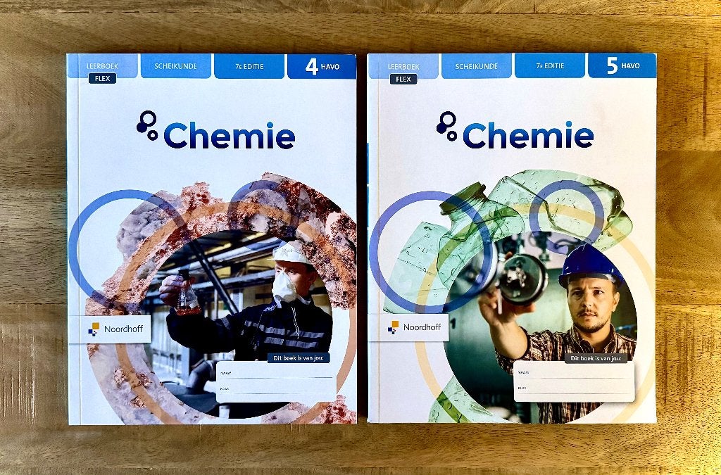 Chemie Scheikunde HAVO 4 en HAVO 5. Leerboeken, 7e editie., Scheikunde, HAVO, Ophalen of Verzenden, Zo goed als nieuw