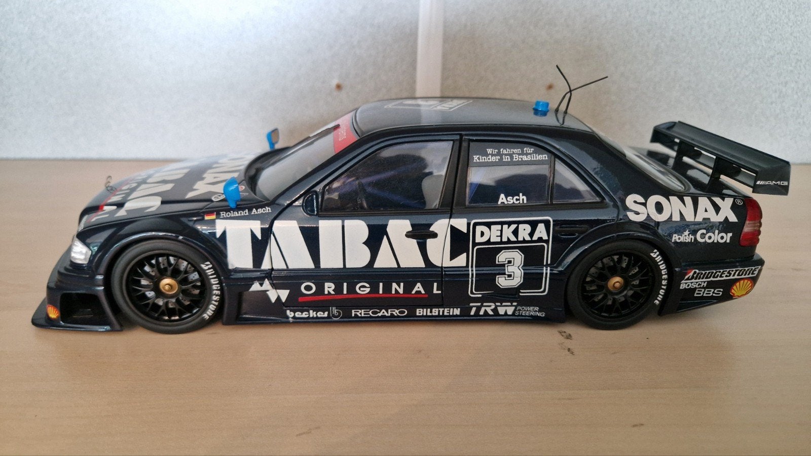 Mercedes-Benz C-Klasse DTM Modelauto 1:18 Sonax, Hobby en Vrije tijd, Modelauto's | 1:18, Ophalen of Verzenden