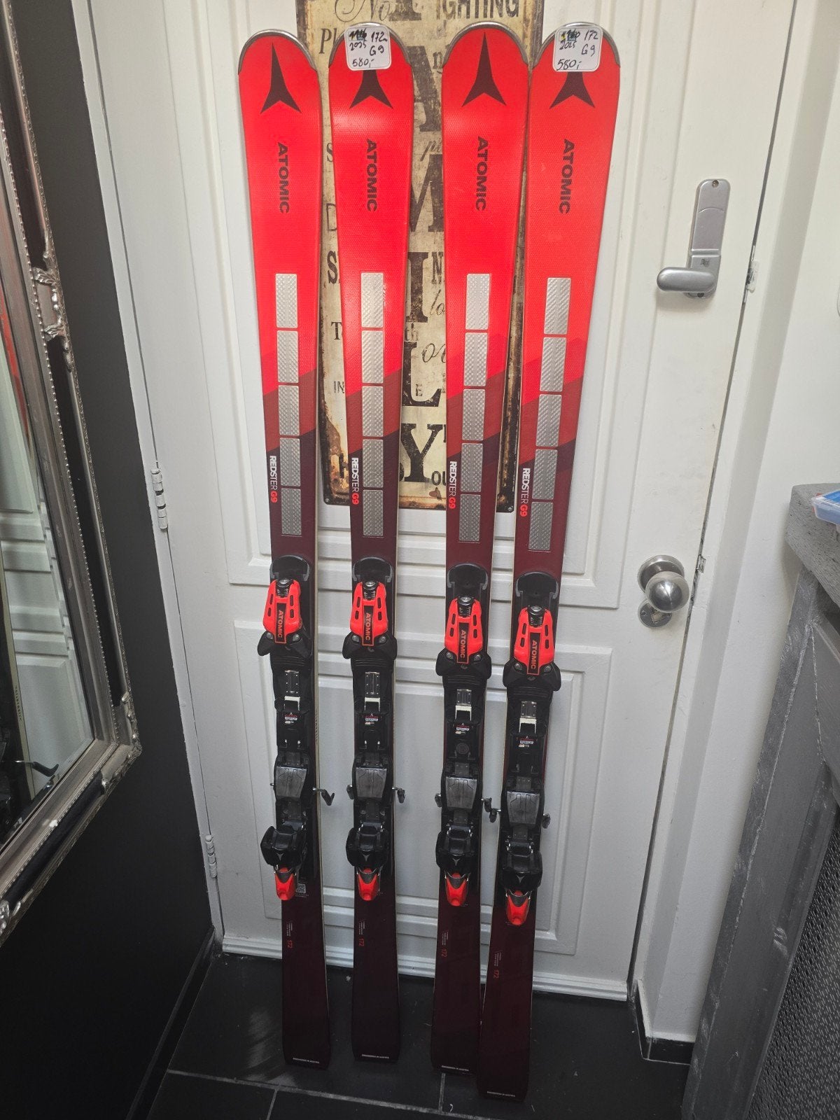 172cm 2025 ATOMIC REDSTER G9 REVOSHOCK RVSK 1160€ GEVORDERD, 160 tot 180 cm, Ophalen of Verzenden, Zo goed als nieuw, Carve