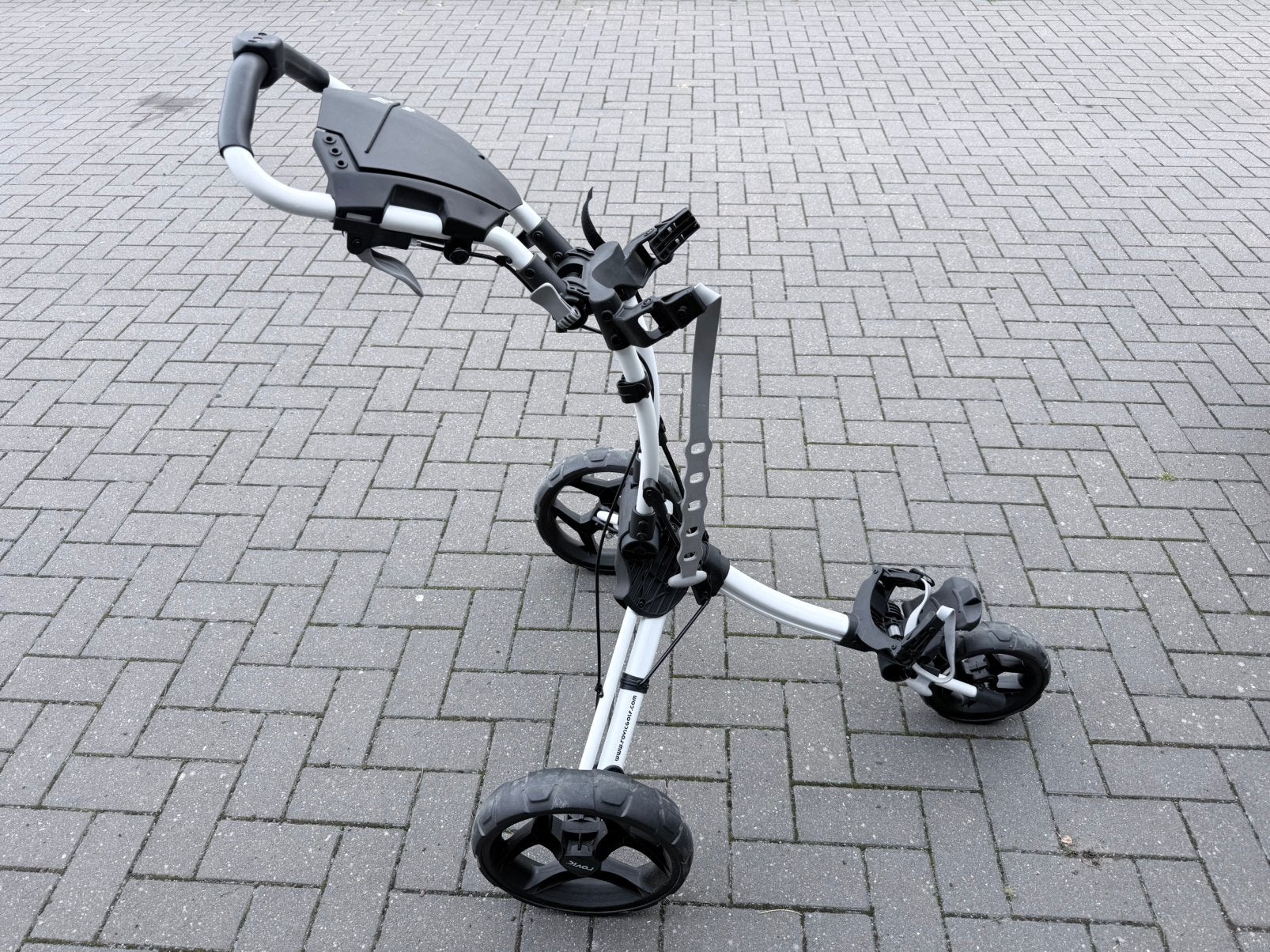 Rovic RV1C golftrolley in nieuwstaat, Ophalen, Zo goed als nieuw, Golfkar