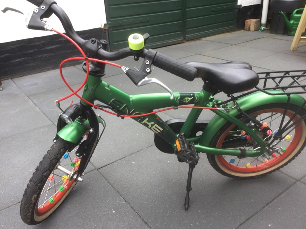 Stoere loekie snake 16 inch jongensfiets, Ophalen