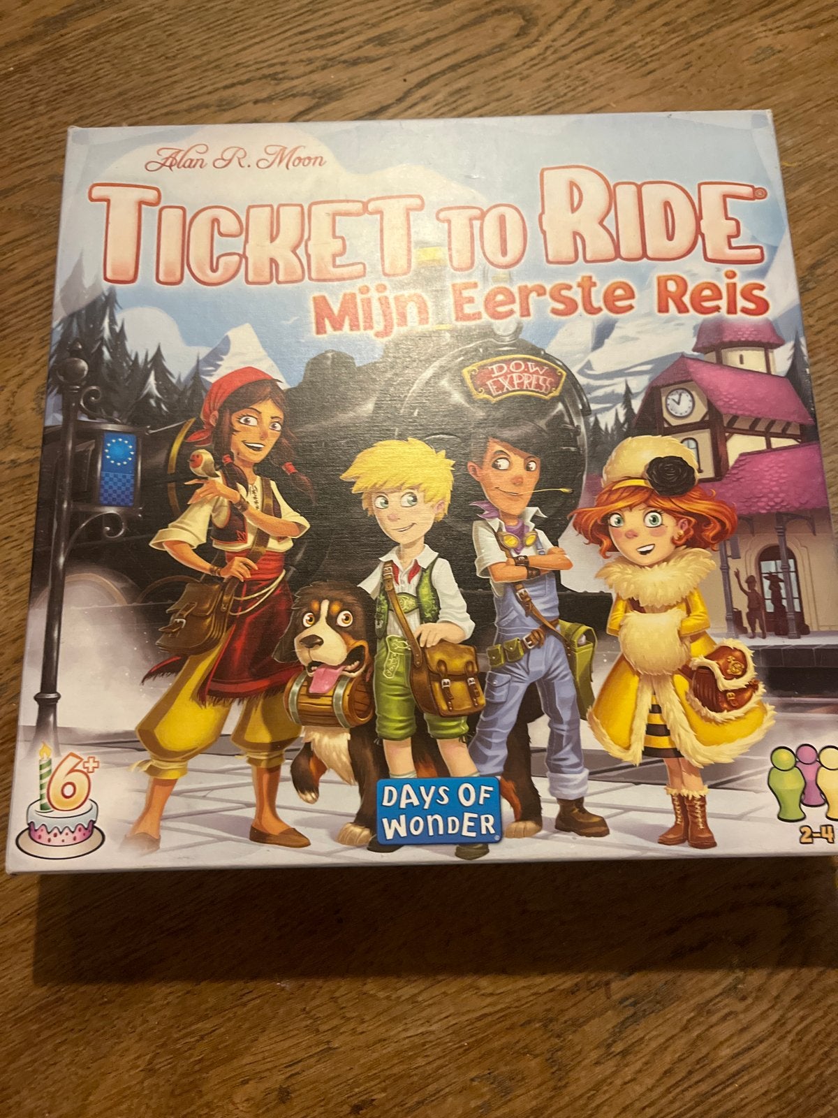 Ticket to Ride: Mijn Eerste Reis - Familiespel, Een of twee spelers, Ophalen of Verzenden, Gebruikt