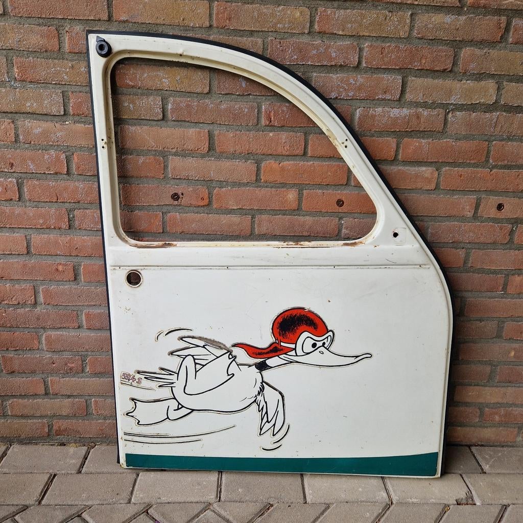 Cv2 Citroën eend deur leuke decoratie mancave keet pub, Auto-onderdelen, Kolibrivintagehal@gmail.com, Deur, Kolibri vintage, Ophalen of Verzenden